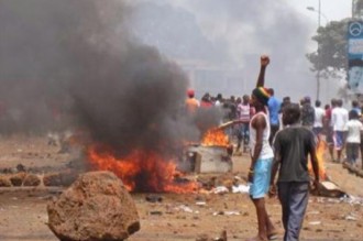Guinée : Deuxième jour d'emeute à  Conakry, trois blessés par balles